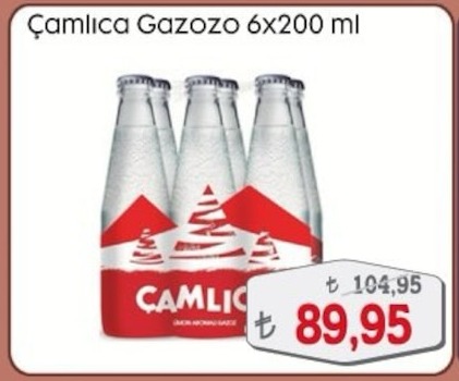 Çamlıca Gazozu 6X200Ml