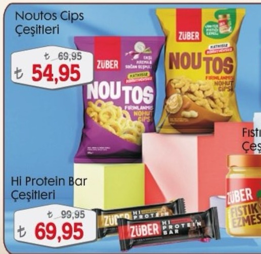 Züber Noutos Cips Çeşitleri