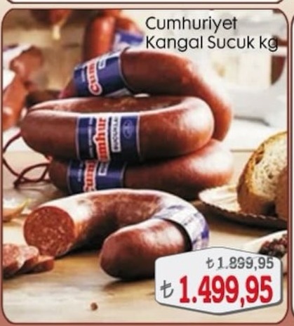 Cumhuriyet Kangal Sucuk 1Kg