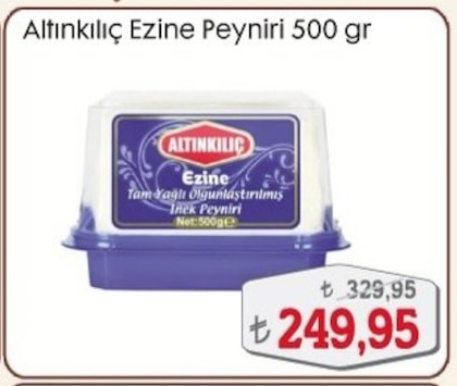 Altınkılıç Ezine Peyniri 500 Gr