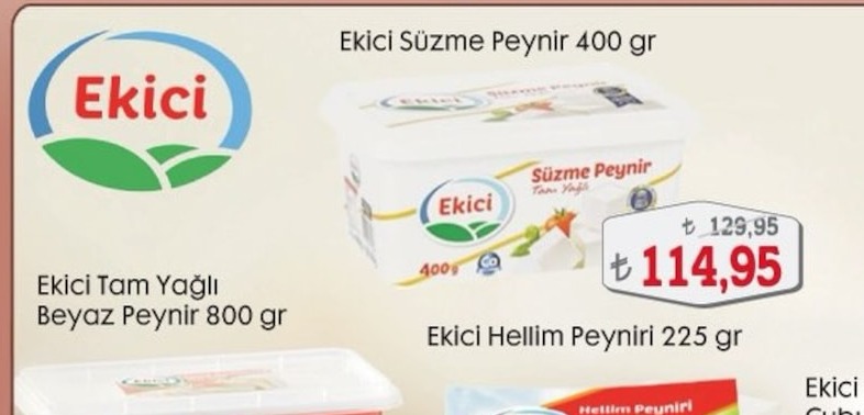 Ekici Süzme Peynir 400 Gr