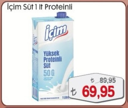 İçim Süt 1Lt Proteinli