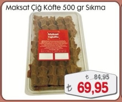 Maksat Çiğ Köfte 500Gr Sıkma