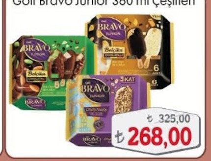 Golf Bravo Junior 380 Ml Çeşitleri