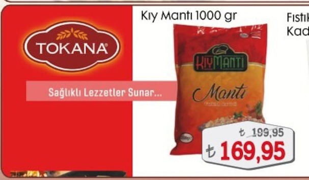 Tokana Kıy Manti 1000 G