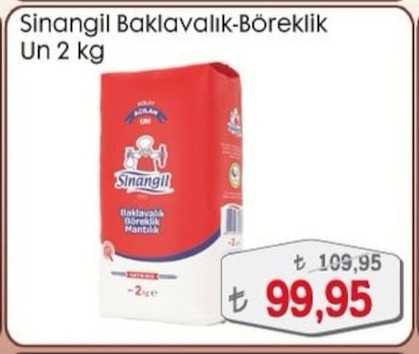 Sinangil Baklavalik-Boreklik Un 2 Kg