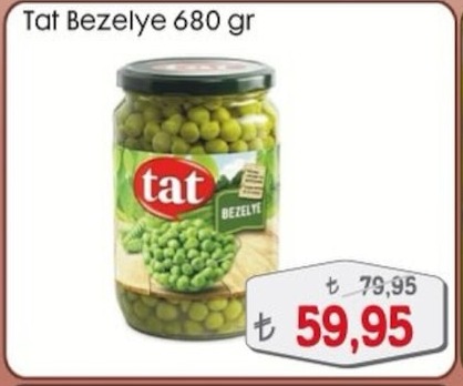 Tat Bezelye 680 Gr