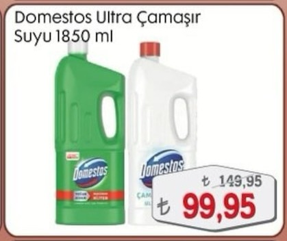 Domestos Ultra Çamaşir Suyu 1850 Ml