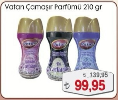 Vatan Çamaşır Parfümü 210Gr