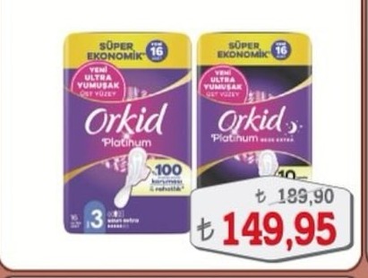 Orkid Platinum Süper Ekonomik 16'Lı