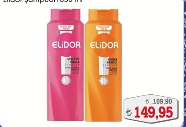 Elidor Şampuan 650 Ml