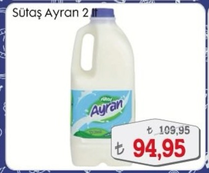 Sütaş Ayran 2Lt