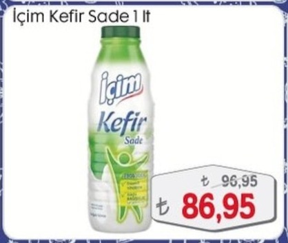 İçim Kefir Sade 1 Lt