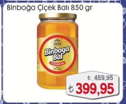 Binboğa Çiçek Balı 850 Gr