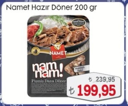 Namet Hazır Döner 200G