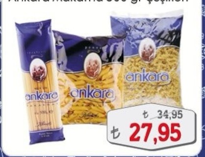 Ankara Makarna 500 Gr Çeşitleri