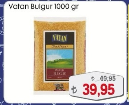 Vatan Bulgur 1000 Gr