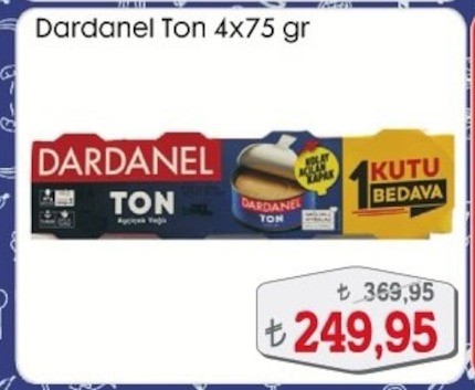 Dardanel Ton 4X75 Gr