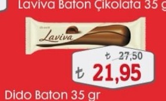 Laviva Baton Çikolata 35 G