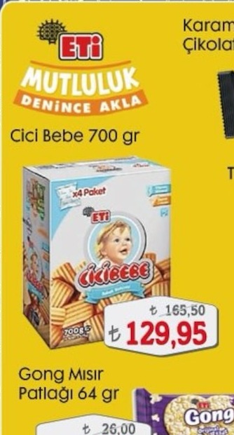 Eti Cici Bebe 700 G