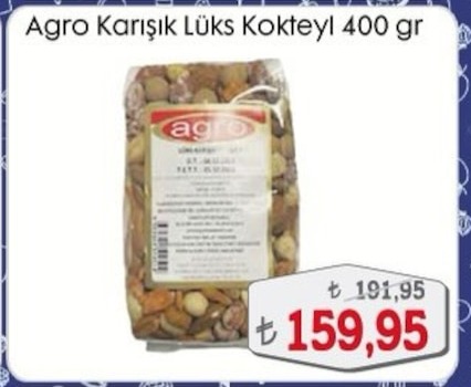 Agro Karışık Lüks Kokteyl 400G