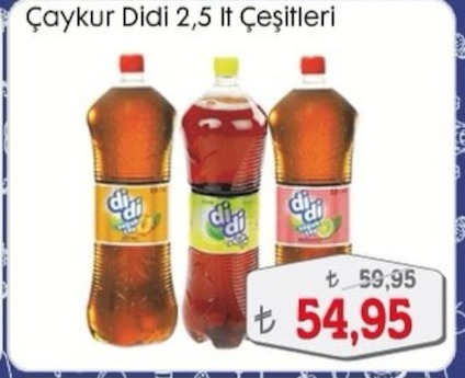 Çaykur Didi 2.5 Lt Çeşitleri