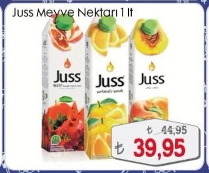 Juss Meyve Nektarı 1 Lt
