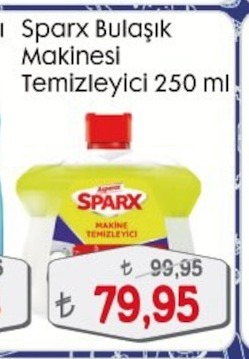 Sparx Bulaşik Makinesi Temizleyici 250 Ml