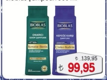 Bioblas Onarıcı Bakım Şampuanı Keratin Biotin 500 Ml