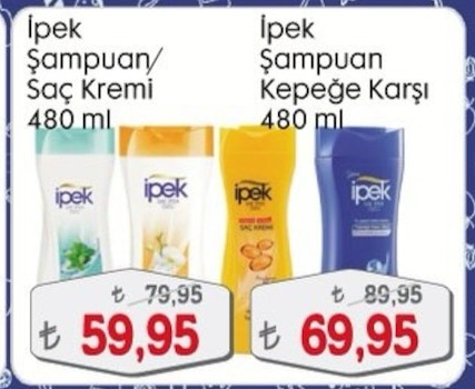 İpek Şampuan/Saç Kremi 480 Ml