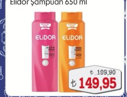 Elidor Şampuan 650 Ml