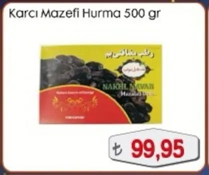 Karcı Mazefi Hurma 500 Gr