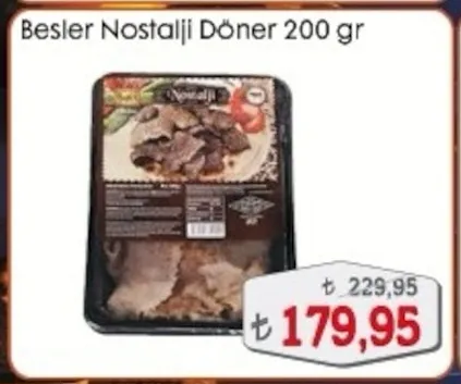 Besler Nostalji Döner 200 Gr