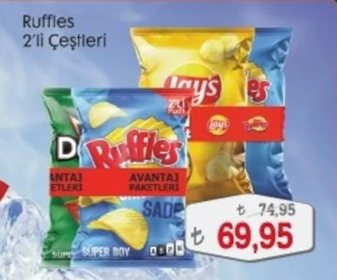 Ruffles 2'Li Çeşitleri