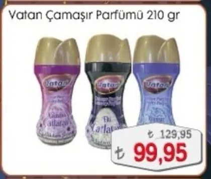Vatan Çamaşır Parfümü 210 Gr