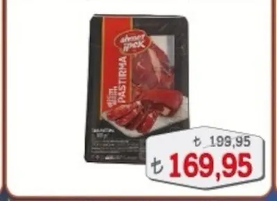 Ahmet İpek Dana Pastırma 100 Gr