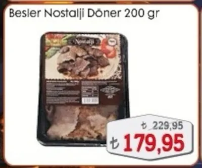Besler Nostalji Döner 200 Gr