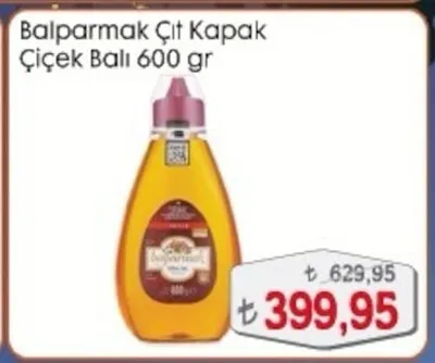 Balparmak Çıt Kapak Çiçek Balı 600 Gr