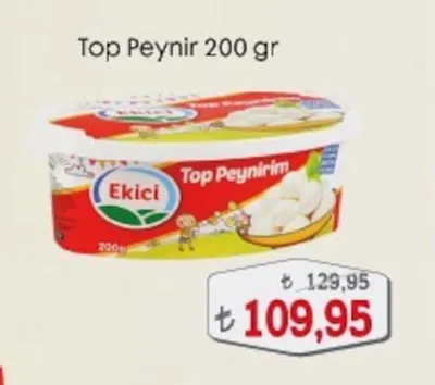 Ekici Top Peynir 200 Gr