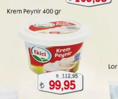 Ekici Krem Peynir 400 Gr