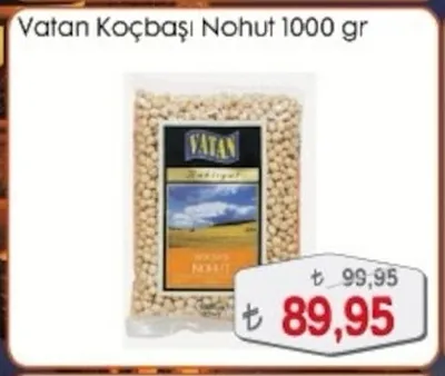 Vatan Koçbaşı Nohut 1000 Gr