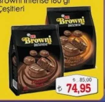 Eti Browni Intense 160 Gr Çeşitleri
