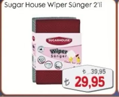 Sugar House Wiper Sünger 2'Li