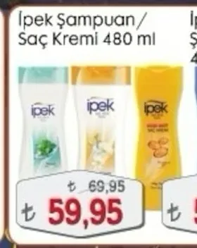 İpek Şampuan/ Saç Kremi 480 Ml
