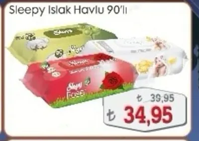 Sleepy Islak Havlu 90'Lı