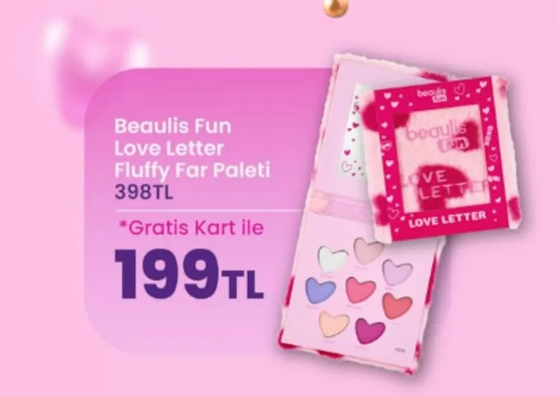 Beaulis Fun Love Letter Fluffy Far Paleti