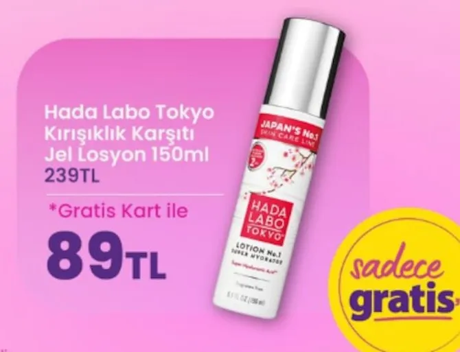 Hada Labo Tokyo Kırışıklık Karşıtı Jel Losyon 150Ml