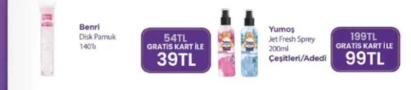 Benri Disk Pamuk 140'Lı