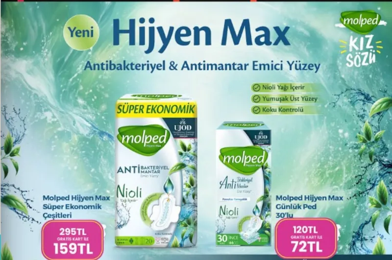 Molped Hijyen Max Süper Ekonomik Çeşitleri