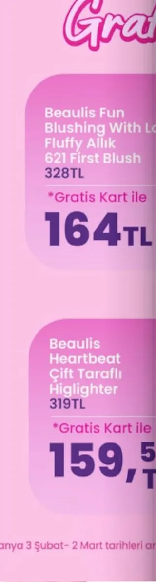 Beaulis Fun Blushing With Love Fluffy Allık 621 First Blush